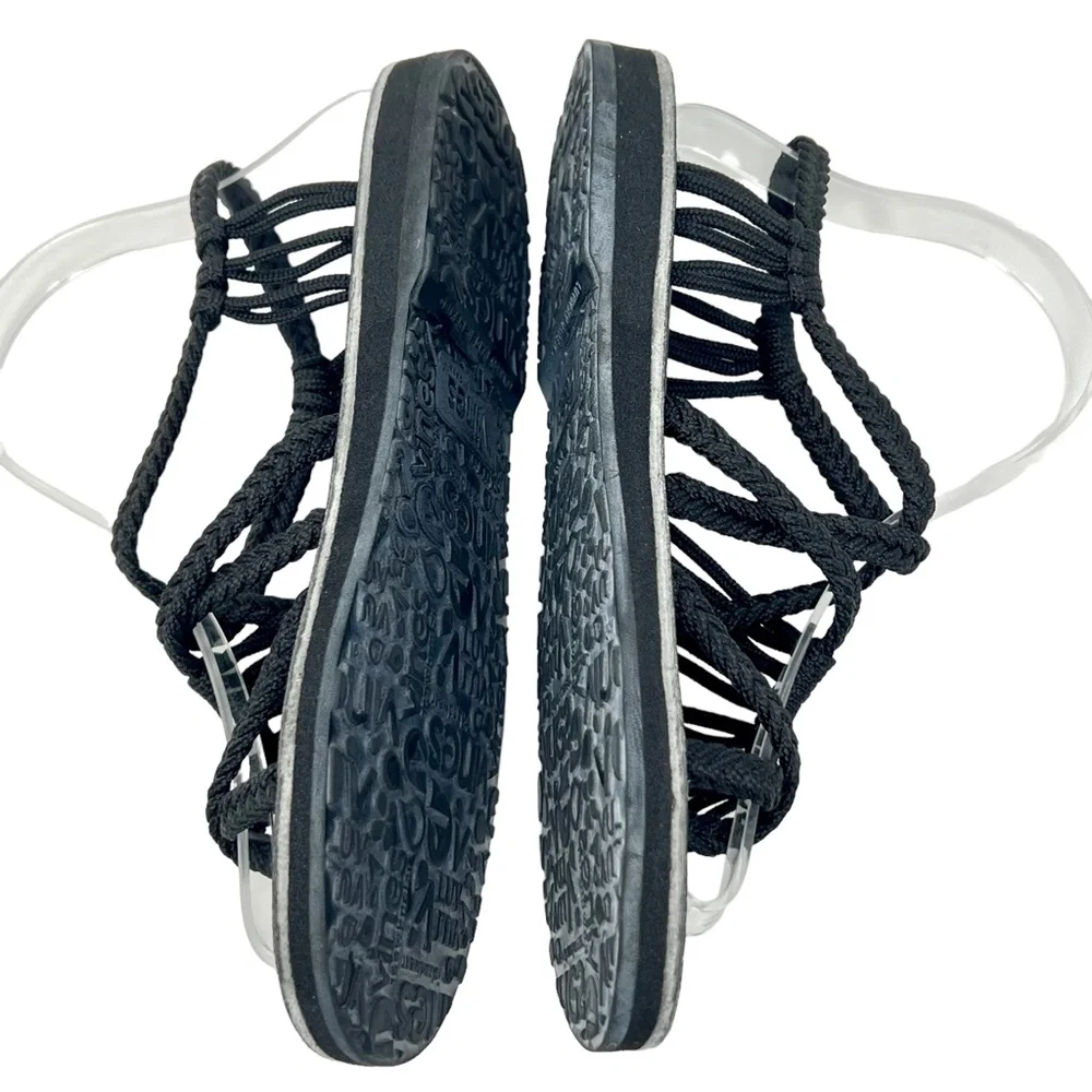 Vines Islandwear women's Midnight X Black Sandals size 7 🌴